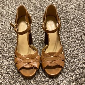 Brown Michael Kors heels